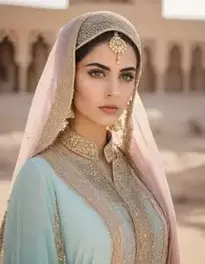 Arabic Dress Female Online face swap
