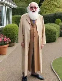 Uncle Albert Fancy Dress face swap