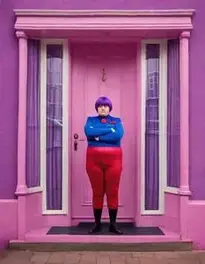 Violet Beauregarde Fancy Dress face swap