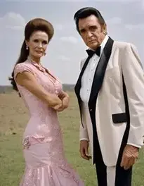 Johnny Cash And June Carter Fancy Dress face swap