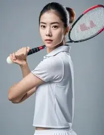 Badminton Attire Female face swap