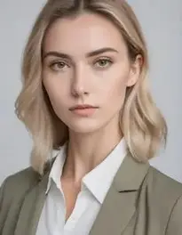 Casual Job Interview Outfit Female face swap