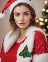 Christmas Clothes For Woman face swap