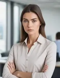 Casual Job Interview Attire Female face swap