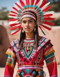 Aztec Costume Female face swap