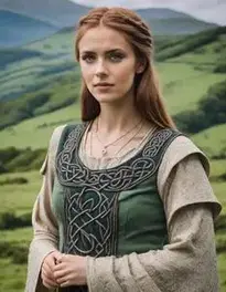 Celtic Outfits Female face swap
