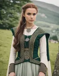 Celtic Costume Woman face swap