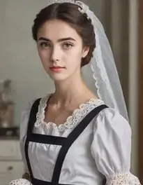 English Maid Outfit face swap