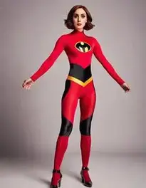 Elastigirl Fancy Dress face swap