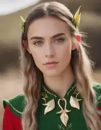 Female Elf face swap
