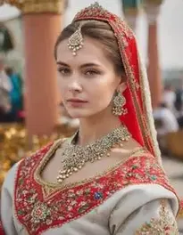 Russian Costume Female face swap