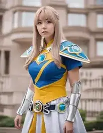 Sarah Lynn Cosplay face swap