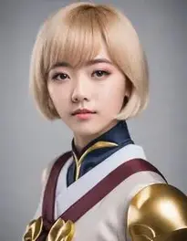 Short Blonde Hair Cosplay face swap