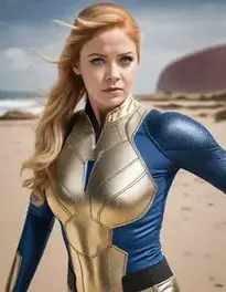 Sue Storm Cosplay face swap