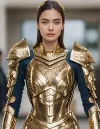 Ww84 Golden Armor face swap