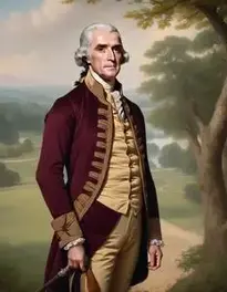 Thomas Jefferson Costume Man face swap