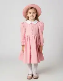 English Nanny Costume Girl face swap