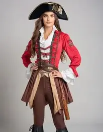 Girl Brilliant Buccaneer face swap