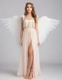 Girl Angelic Maiden face swap