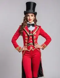 Woman Radiant Ringmaster face swap