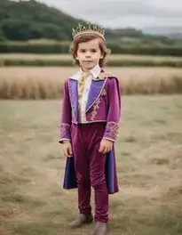 Charming Prince Kid face swap