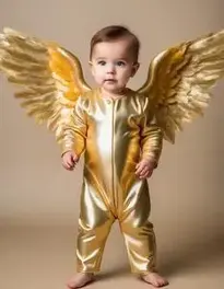 Golden Angel Infant face swap
