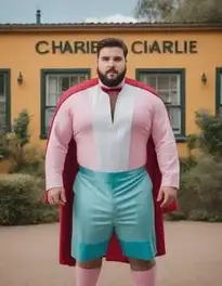 Man Plus Size Good Times Charlie face swap