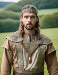 Anglo Saxon Fancy Dress face swap