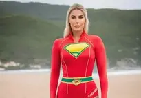 Baywatch Costume Woman Face Swap