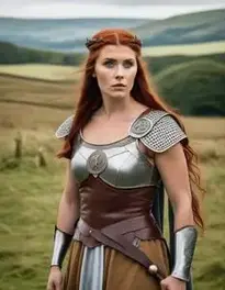 Boudicca Fancy Dress face swap