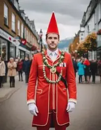 Canadian Fancy Dress face swap