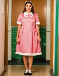 Housekeeper Fancy Dress face swap