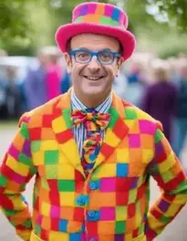 Timmy Mallett Fancy Dress face swap