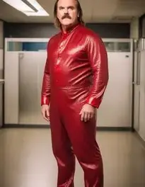 Meatloaf Fancy Dress face swap