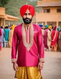 Punjabi Fancy Dress face swap
