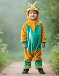 Teal Cuddlesaur Toddler face swap