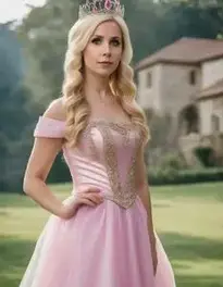 Sweet Dee Always Sunny Princess face swap