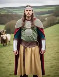 Anglo Saxon Fancy Dress face swap