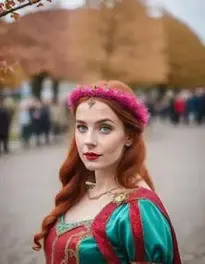 Anna Fancy Dress 5 6 face swap