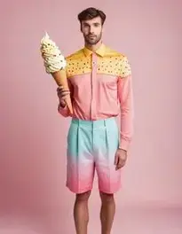 Ice Cream Fancy Dress face swap