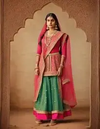 Fancy Dress Of Jhansi Ki Rani face swap