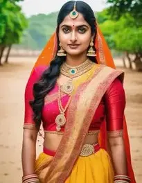 Jhansi Rani Fancy Dress face swap