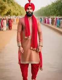 Punjabi Fancy Dress face swap