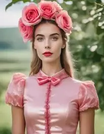 Rose Fancy Dress face swap