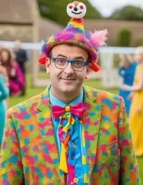 Timmy Mallett Fancy Dress face swap