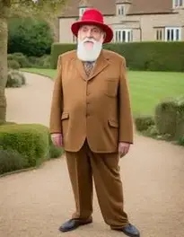 Uncle Albert Fancy Dress face swap