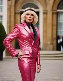 Absolutely Fabulous Fancy Dress face swap