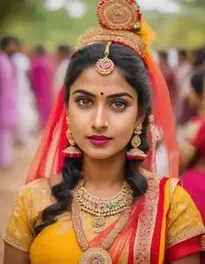Bengali Fancy Dress face swap