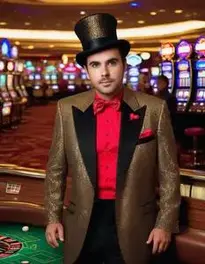 Casino Fancy Dress face swap