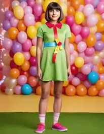 Dora Fancy Dress face swap